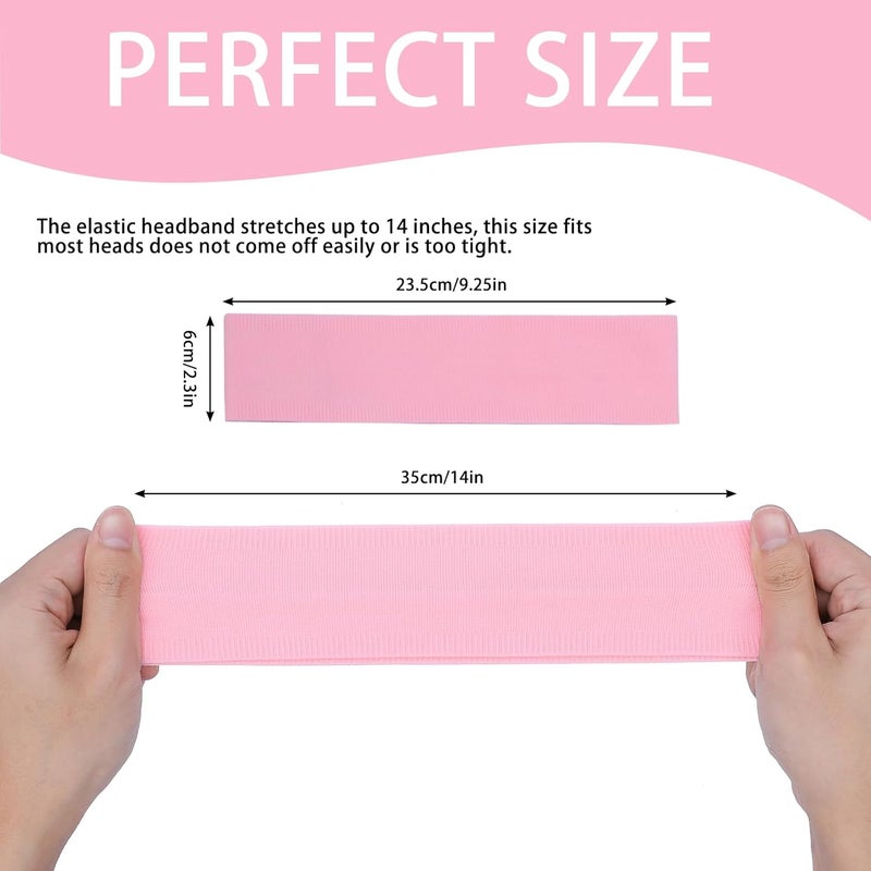 ONEYE Workout Headbands Non Slip Headband Sport Headbands Sweatbands Elastic Sport Hair Bands for Sports Travel Indoor Fitness Gym - Image 4